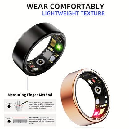 Smart Fitness Ring for Men & Women: Sleep & Activity Tracking, Health Monitor, Wearable Fitness Tracker