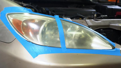 1set Automotive Headlight Restoration Fluid Automotive Headlight Oxidation Yellowing Scratches Blurring Enhancement Crystal Plating Coating Refurbisher Refurbishing Coating Maintenance Brightening Lamps Care Set