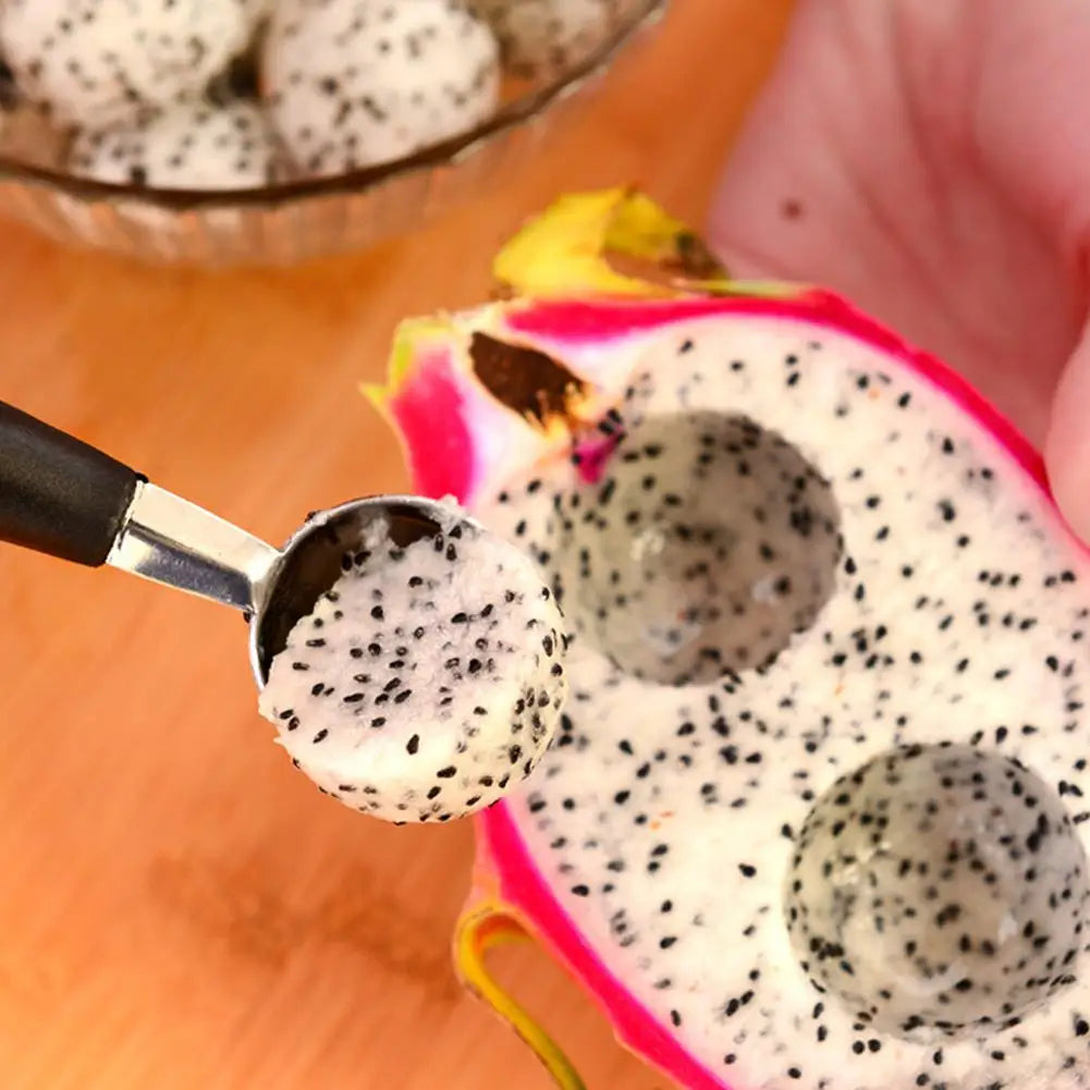 Kitchen Gadgets Double-Headed Multi-purpose Watermelon Digger Fruit Spoon Digging Ball Spoon Kitchen Accessories Stainless Steel