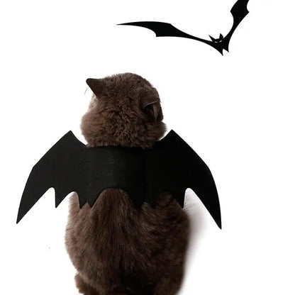 Cute Halloween Small Dogs Cat Costume Vampire Small Pet Cat Bat Wings Halloween Cat Wings Accessories Halloween Decorations