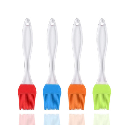 Silicone Spatula Barbeque Brush Heat Resistant Oil Condiment Brushes Cream Brushes Portable Bar Cake Baking Tools Kitchen Gadget