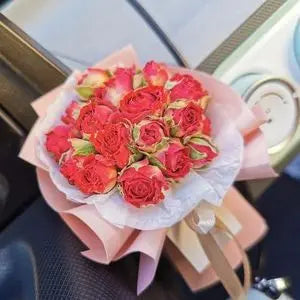 Mini Bouquet Car Decoration Interior Auto Outlet Perfume Clip Flavor Car Aroma Diffuser Dried Flower Car Accessories Girls Gift