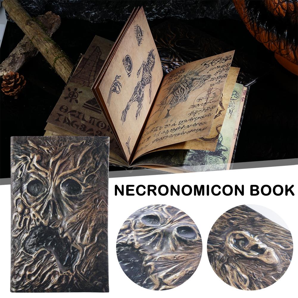 New Necronomicon Dark Magic Book Demon Evil Dead Summon Book Altar Ceremony Prop Book Halloween Living Room Desktop Decoration