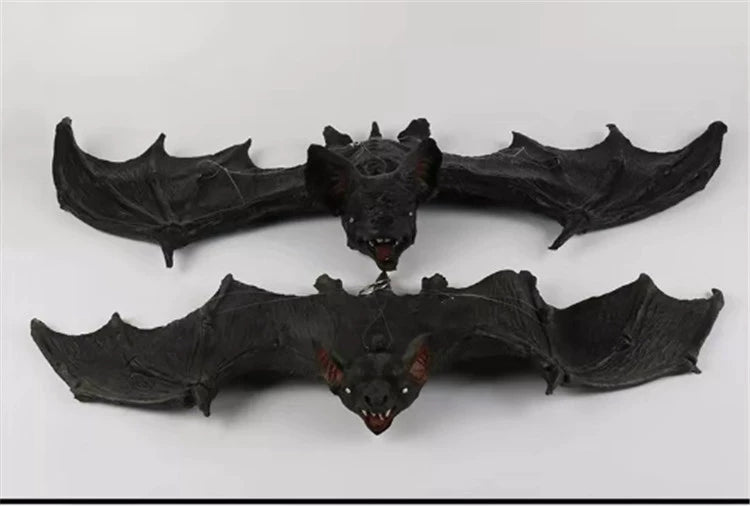 Vampire Bat Halloween Whole Toy Dress up Horror Wall Hanging Props Bar Haunted House Room Escape Decorations