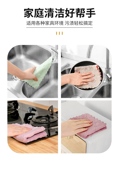 Wooki Rag Thickened Extra Large Non-Lint Kitchen