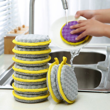 Sponge Wipe Sponge Fabulous Pot Cleaning Tool For Home Cleaning Cotton