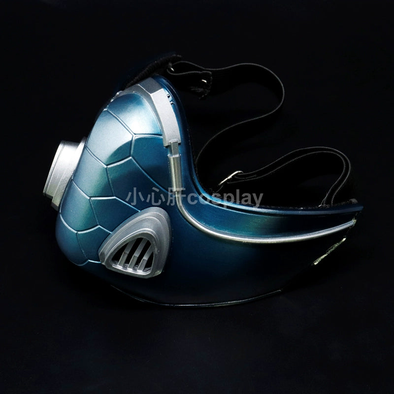 Dauntless Contract Peripheral Vallorant Viper Viiper Mask Half Face Cosplay Halloween Props