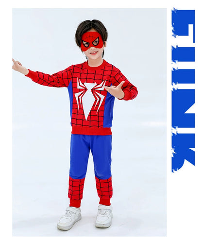 Children's Halloween Spider-Man Autumn Cartoon Sweatshirt