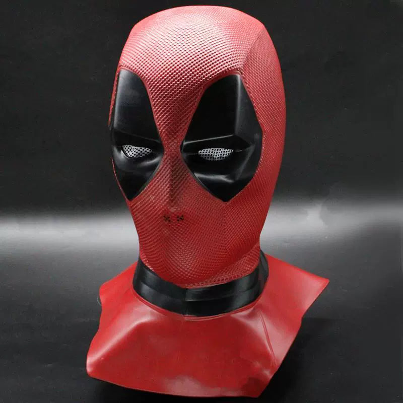 Marvel Deadpool Headgear Male Cosplay Props Deadpool Films and Television Products Funny Mask Halloween Ball