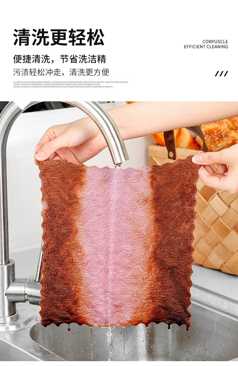 Wooki Rag Thickened Extra Large Non-Lint Kitchen