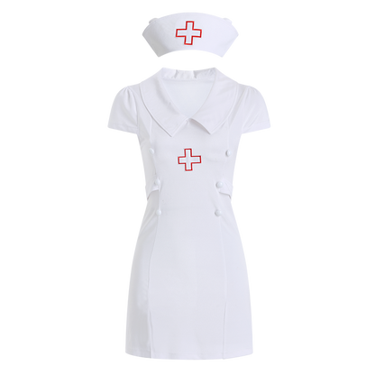 Freshh Halloween Sexy Cosplay Uniform Doctor Role Play Pure Desire Club Wear Anchor Nurse Suit