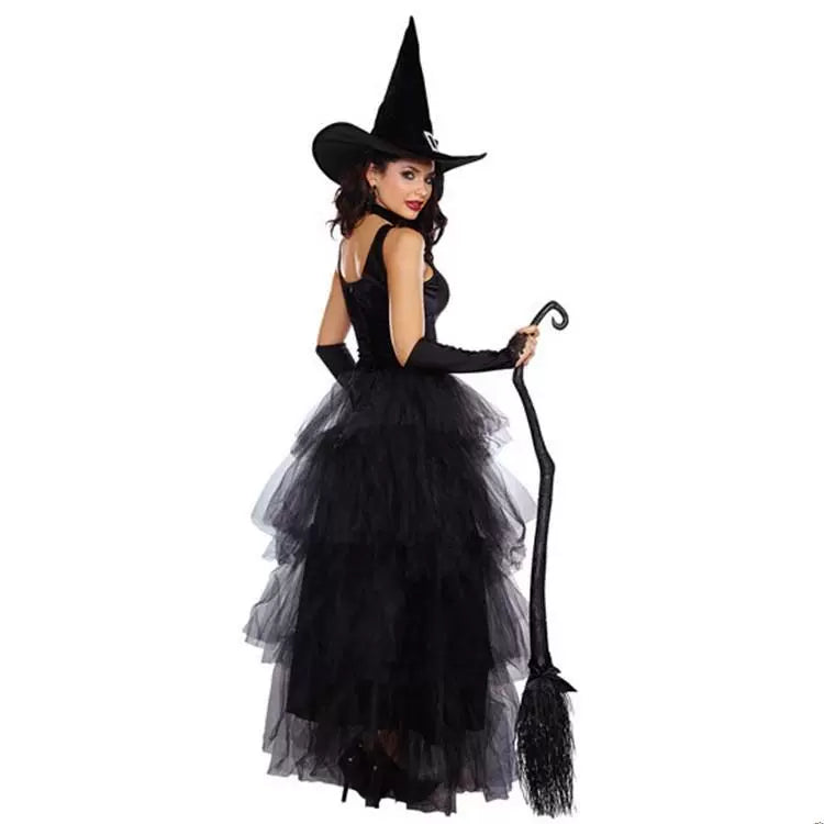 Halloween Cosplay Witch Dress Nightclub Attire Halloween Witch Costume