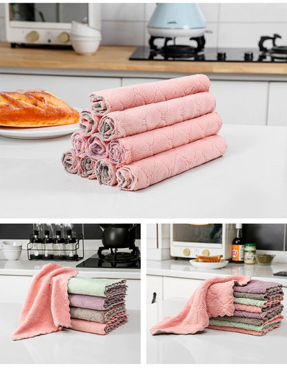 Wooki Rag Thickened Extra Large Non-Lint Kitchen