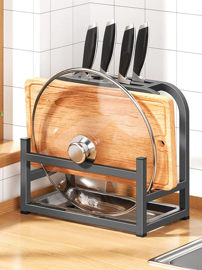 Multi-Functional Cutting Board Kitchen Knife Holder