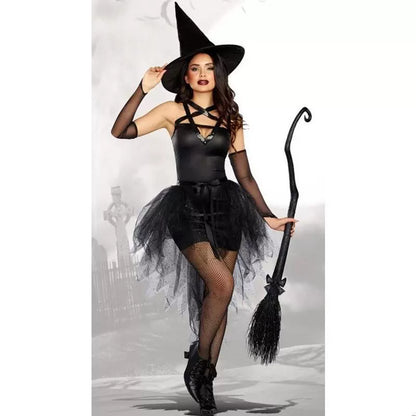 Halloween Cosplay Witch Dress Nightclub Attire Halloween Witch Costume