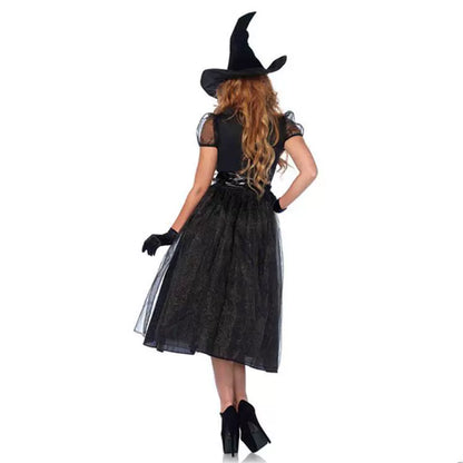 Halloween Cosplay Witch Dress Nightclub Attire Halloween Witch Costume