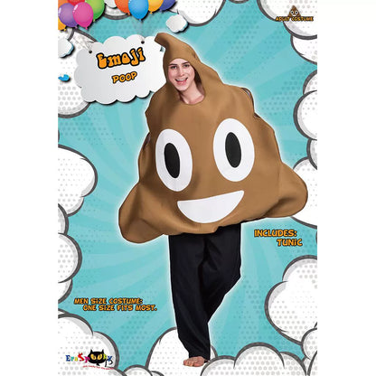 Halloween Costume Adult Cos a Piece of Shit Creative Poop Funny Cosplay Clothes Carnival Party Spoof Poop Costume