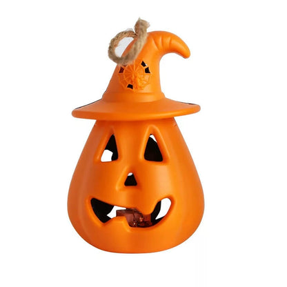 Halloween Pumpkin Lamp Led Skull Satchel Small Bell Pepper Party Funny Atmosphere Atmosphere Prop Decoration Supplies