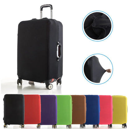 Fashion travel suitcase protective cover Luggage Protective Cover Solid Color Suitable for 18-28 Inch Suitcases