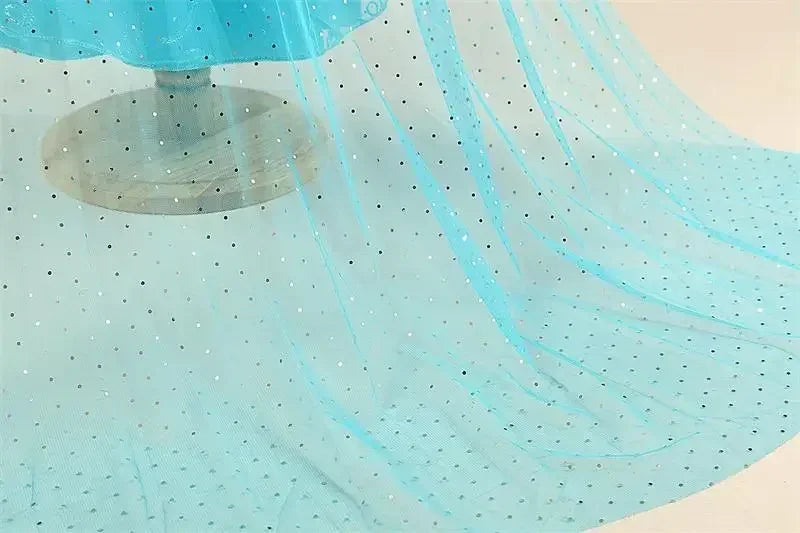 2024 Fancy Queen Frozen Elsa Anna Costume Girls Princess Dress Toddler Halloween Cosplay Party Vestidos For 3-10 Years