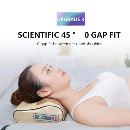 2024 Electric Neck Massager Pillow Multifunctional Massage Pillow Device Neck Health Massager Relaxation Pillow Massager