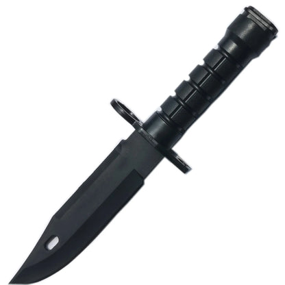 Plastic Dagger Rubber Knife Training with Sheath Flexible and Soft Fixed Blade Suitable for Props Halloween Martial Arts