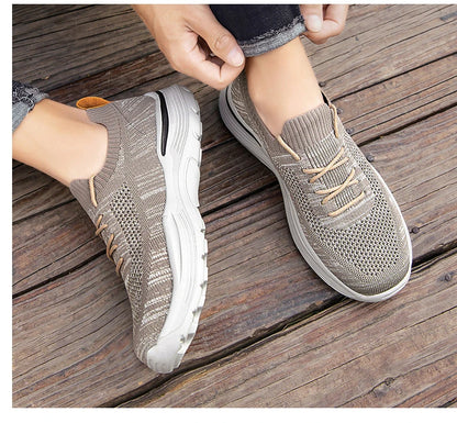 Men Casual Shoes Comfortable Mesh Shoes Summer Breathable Men Loafers Wide Slip On Walking Shoes Men 2023