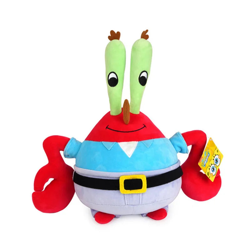 Spongebob Patrick Star Eugene H. Krabs Gary the Snail Plush Toy Throw Pillow Halloween Decorations Birthday Gift Boy