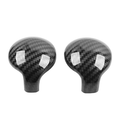 Car Gear Shift Knob Cover Trim Auto Interior Sticker Carbon Fiber Accessorie For Ford Mustang 2015 2016 2017 2018 2019 2020 2021