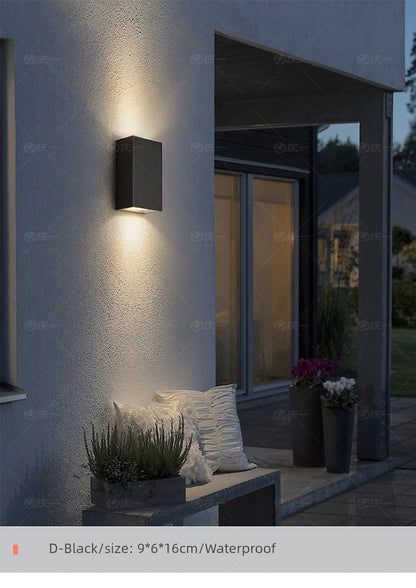 Led Scandinavian Outdoor Waterproof Balcony Master Bedroom Wall Lamp