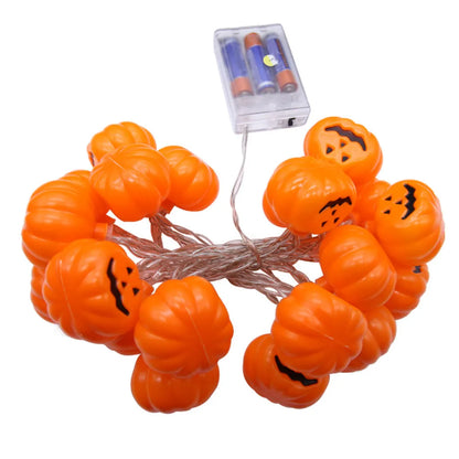 Fantastic Funny LED String Lights Halloween Decoration Accessories Lamp Horror LED Halloween pumpkin battery light string