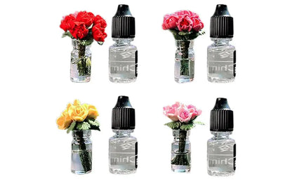 Mini Rose Bouquet Car Air Vent Clip Freshener Dried Flower Perfume Air Freshener Vent Mini Rose Decorations For Car Exquisite