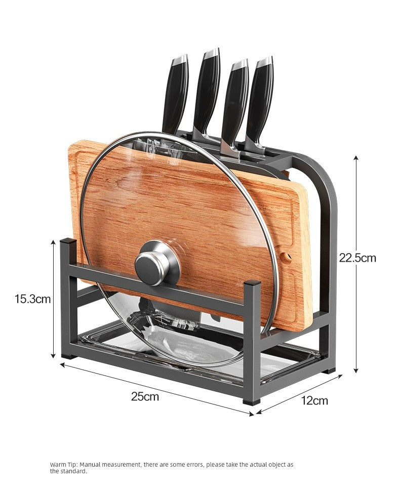 Multi-Functional Cutting Board Kitchen Knife Holder