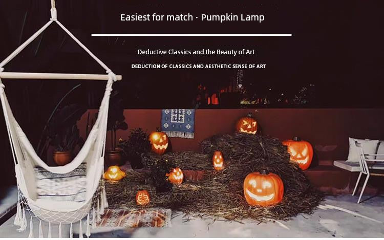 Halloween Pumpkin Lamp Cut Out Led Luminous Shape Funny Shopping Mall Park Indoor Outdoor Decoration Props Ornaments