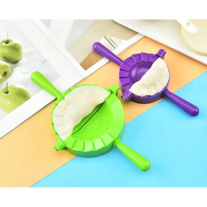 Dumpling Mold Hand Pressed Dough Dumpling Tongs Kitchen Accessories Kitchen Pastry Tools DIY Wonton Pie Molds Maker Bakeware Bar