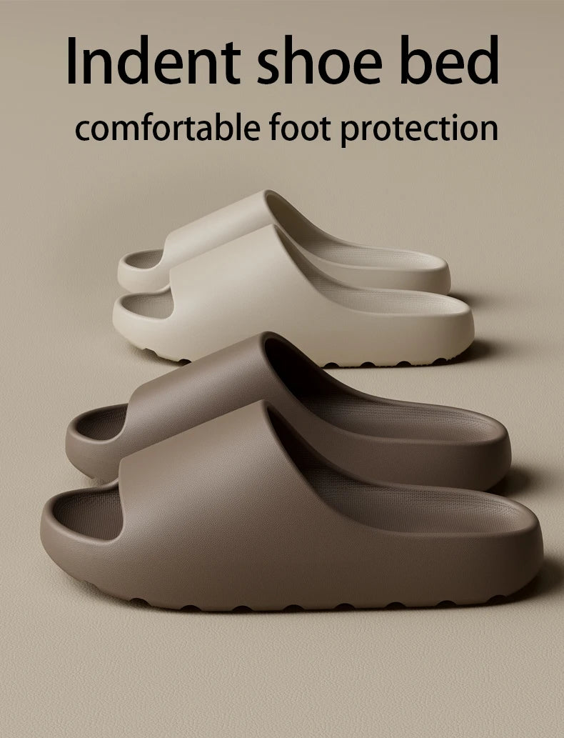 Coconut Slippers Feel like Stepping on Clouds Thick-soled Sandals Summer New Non-slip Wearing Sandals