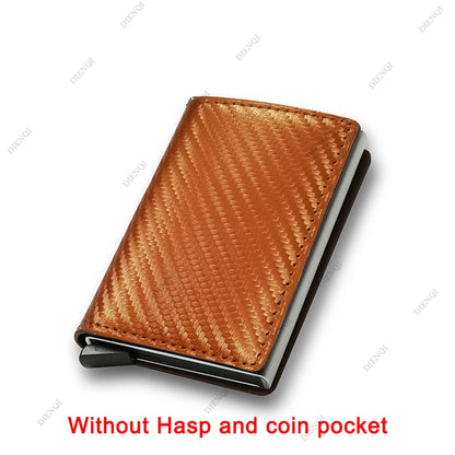 Anti Thief Rfid Credit Card Holder Smart Minimalist Wallet Pocket Men Women Slim Cardholder Bank Cash Creditcard Case Bag Purse