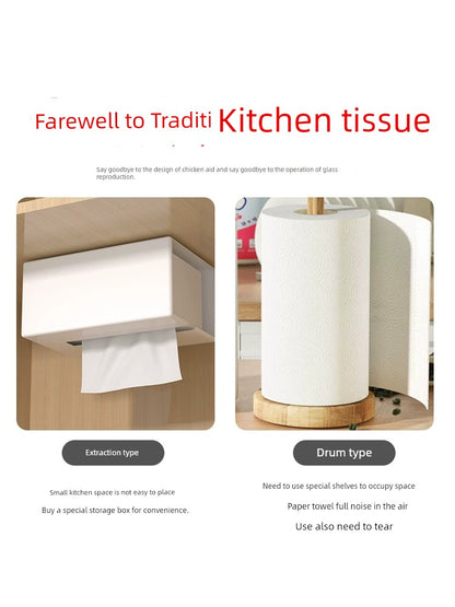 Manhua Kitchen Tissue Hanging Extraction Type Oil Absorption Absorbent Paper Towels Kitchen Special Paper Extraction Cooking Paper 200 Pumping Big Bag