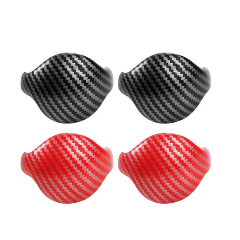 Car Gear Shift Knob Cover Trim Auto Interior Sticker Carbon Fiber Accessorie For Ford Mustang 2015 2016 2017 2018 2019 2020 2021