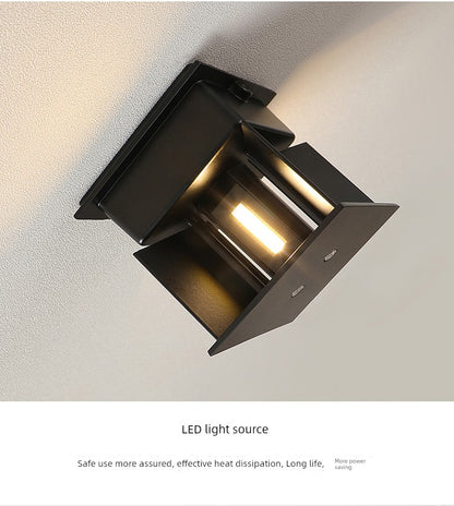 Led Scandinavian Outdoor Waterproof Balcony Master Bedroom Wall Lamp