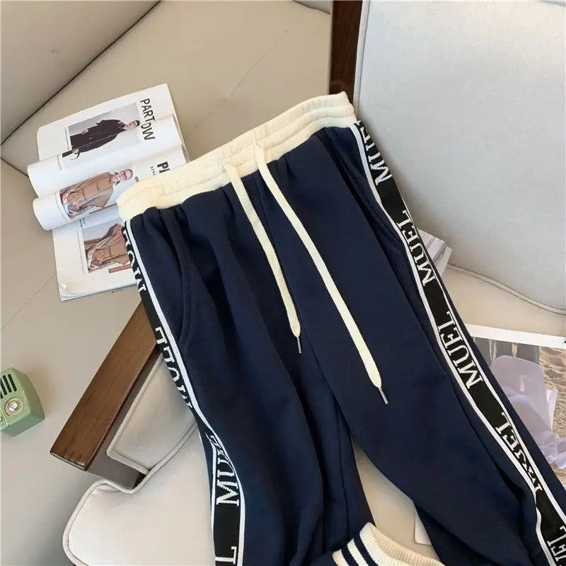 2023 Spring Winter New Women Sweater High-grade Casual Fashion Suit Plus Size Loose Small Fragrance Sports Two-piece Suit