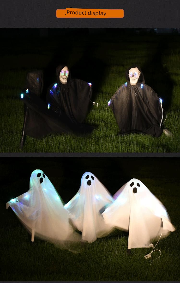 Halloween Floor Outlet Ghost Suit Outdoor Party Grass Yard Decoration Room Escape Props Ghost Ghost