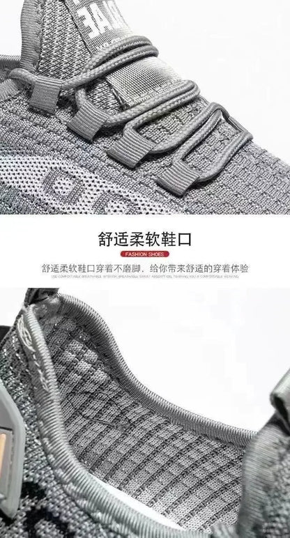 Spring Lightweight Deodorant Men's Shoes Breathable Mesh Sneakers Comfortable Trendy Versatile Shoes Men