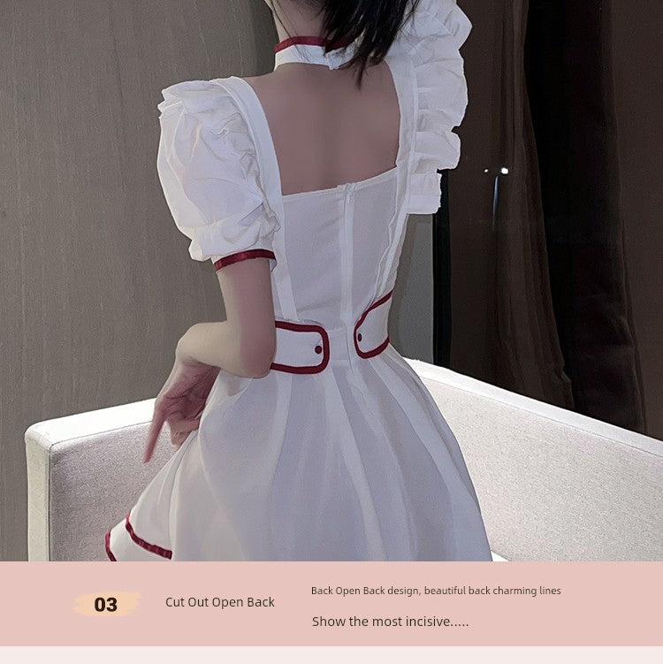 Cute Nurse Sister Pure Desire Wind Dress Cosplay Uniform Suit Halloween Sexy Internet Celebrity Streamer Clothing