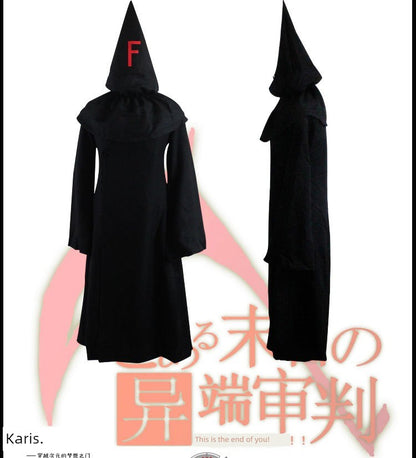 FFF Inquisition Group Clothes Cosplay Anime Ball Halloween Party Cos Costume Fool Guardian Force Cloak