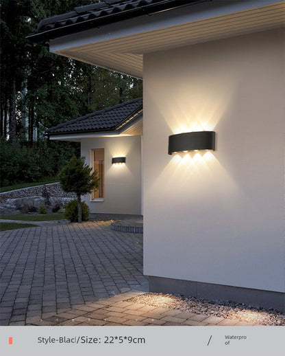 Led Scandinavian Outdoor Waterproof Balcony Master Bedroom Wall Lamp