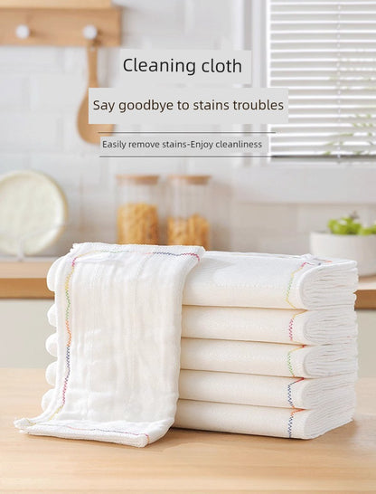 Dishcloth Oil-Free Kitchen Rag Absorbent Lint-Free Table Cleaning Cleaning Towel For Home Oil Removal Easy Cleaning Oil Absorption