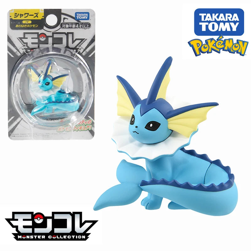 Takara Tomy Pokemon Eevee PVC Action Figures Umbreon Espeon Sylveon Glaceon Jolteon Anime Figure Model Toys Kids Halloween Gifts