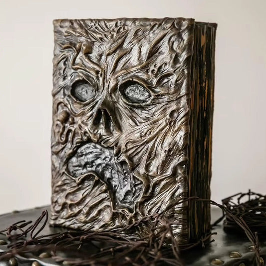 New Necronomicon Dark Magic Book Demon Evil Dead Summon Book Altar Ceremony Prop Book Halloween Living Room Desktop Decoration