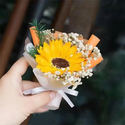 1Pcs Mini Natural Dried Flowers Artificial Flowers Bouquet for Home Decor Marriage Wedding Decoration DIY Craft Gift Accessories